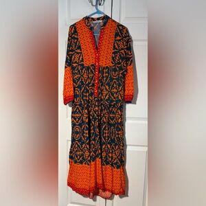 Ashilda cotton knit maxi dress.  Size 2. (L)